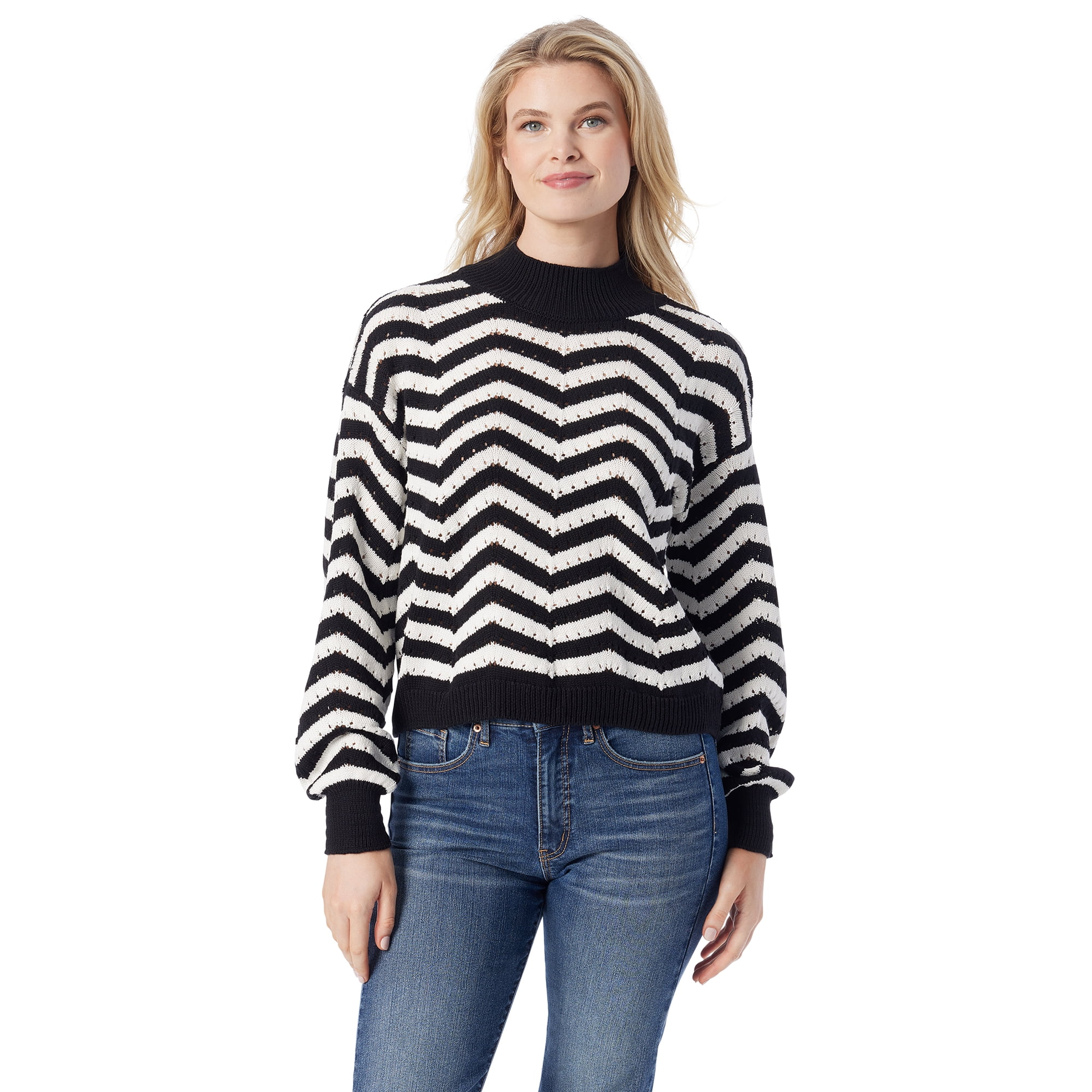 Jessica Simpson Women's Farai Textured Cropped Sweater, Sizes XS-XL