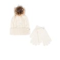 thumbnail image 1 of Jessica Simpson Women's Fashion Beanie and Glove Set, 1 of 6