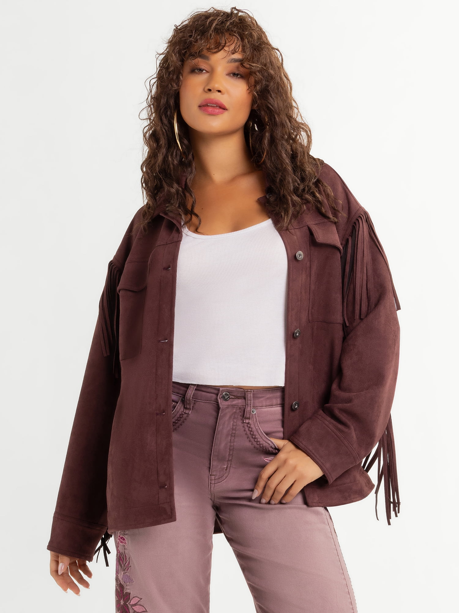 Jessica Simpson Women's Faux Shearling Jacket, Sizes XS-XL
