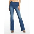 thumbnail image 1 of Jessica Simpson Women's Flare High Rise Pull On Jeans, 1 of 3