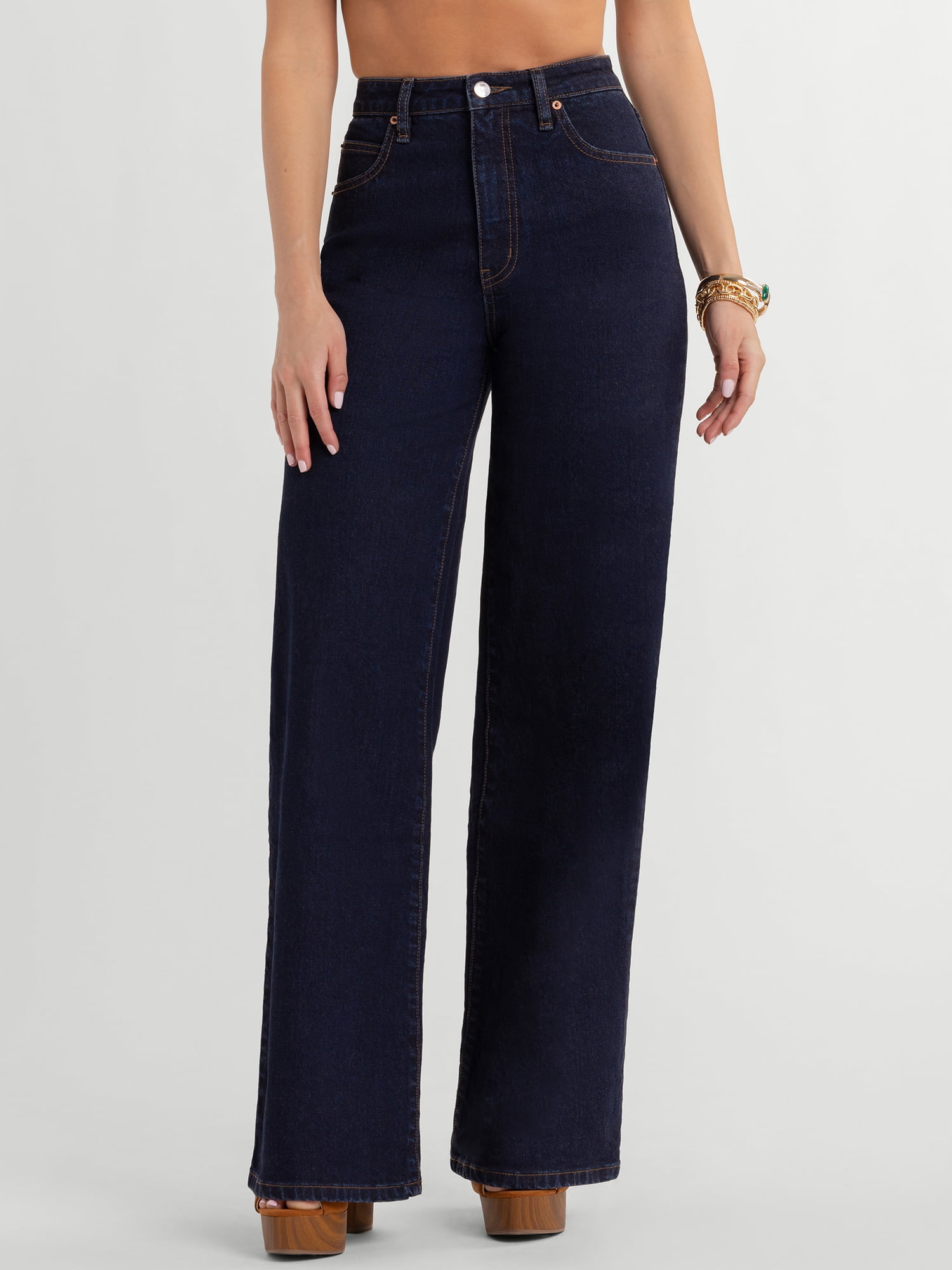 Jessica Simpson Women's Freesia Wide Leg Jean, Sizes 2-16
