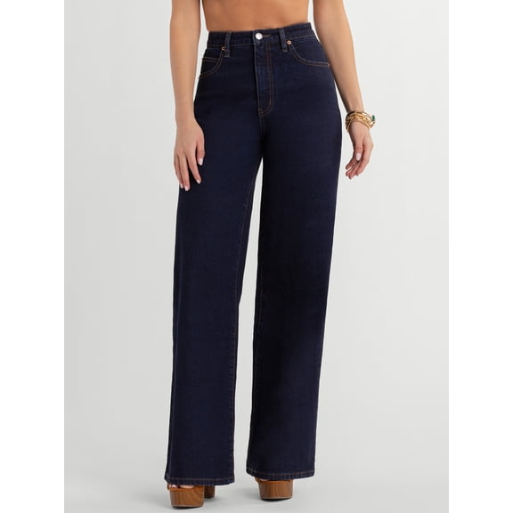 Jessica Simpson Women's Freesia Wide Leg Jean, Sizes 2-16