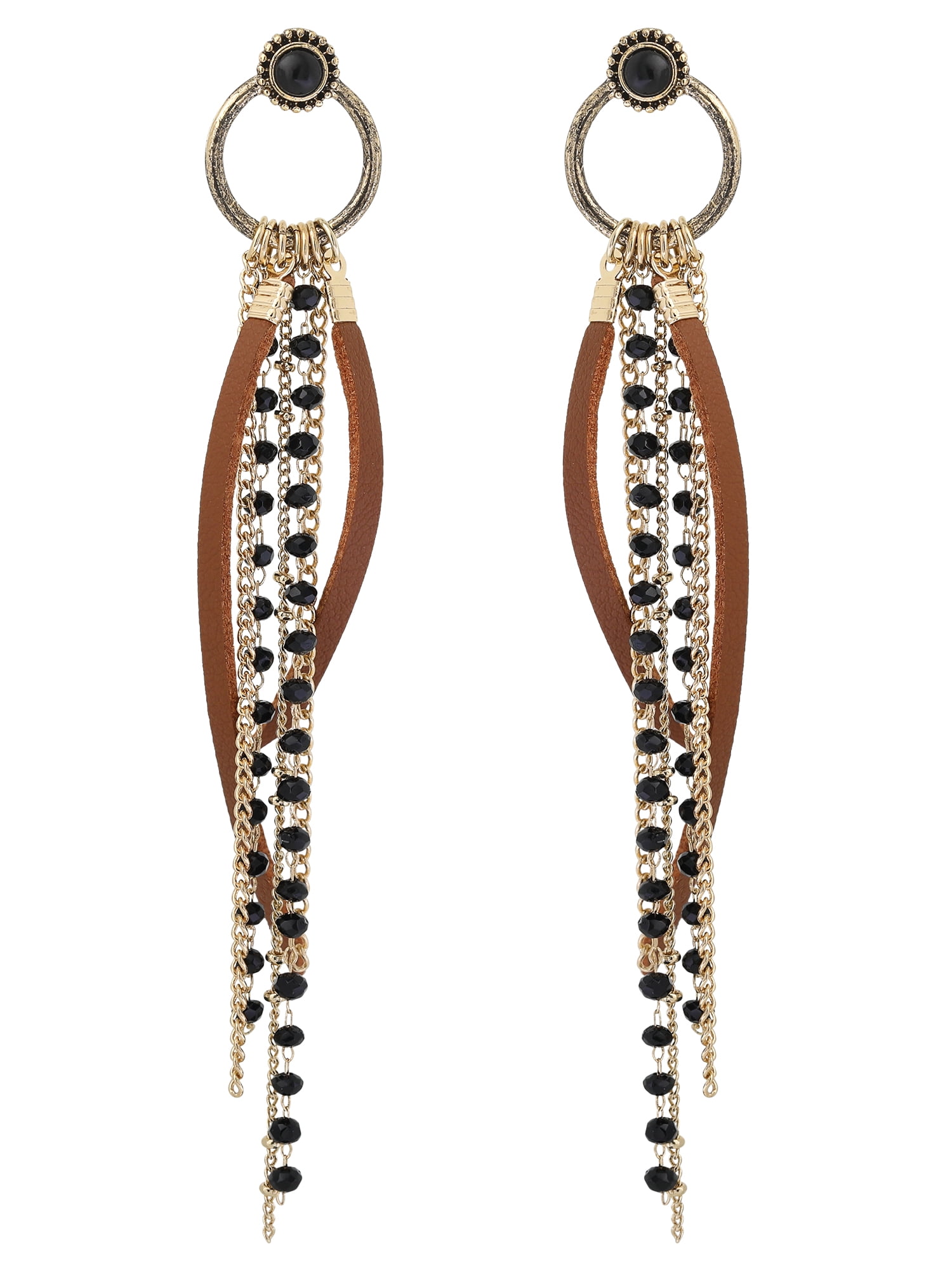 Jessica Simpson Women's Fringe Drop Earring