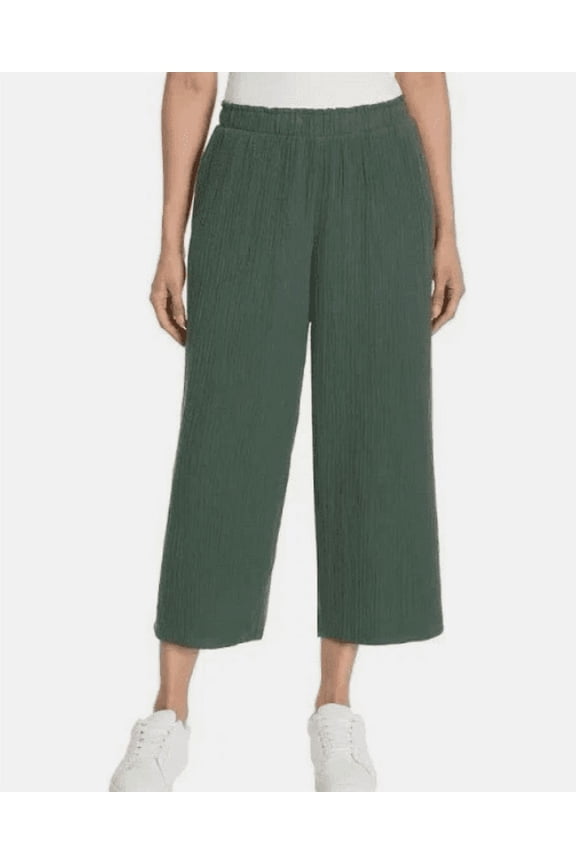 Women's Gauze Pant Green Small
