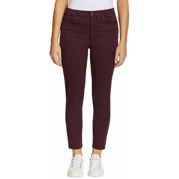 Jessica Simpson Women's High Rise Skinny Ankle Jean (Wine Tasting, 14)