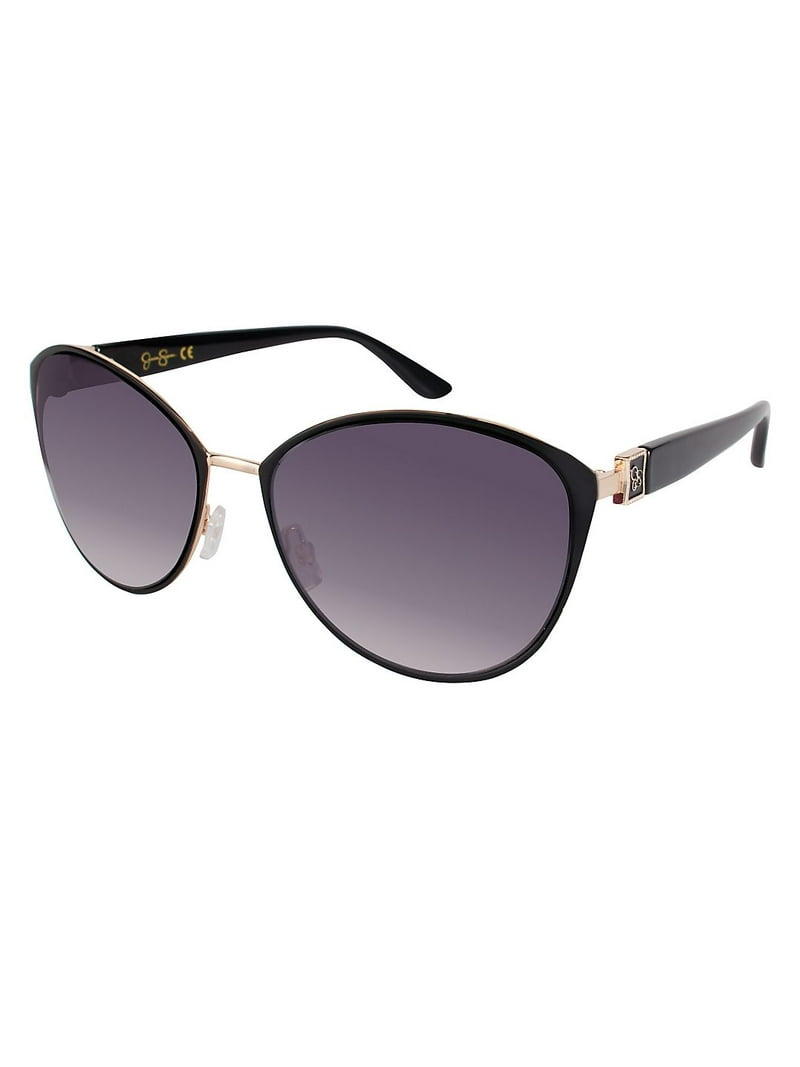 Jessica Simpson Women's J5329 Metal UVA and UVB Protective Cat Eye