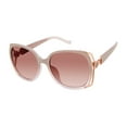 thumbnail image 1 of Jessica Simpson Women's J5686 Oversized UVA and UVB Protective Square Fashion Sunglasses, 56mm, 1 of 6