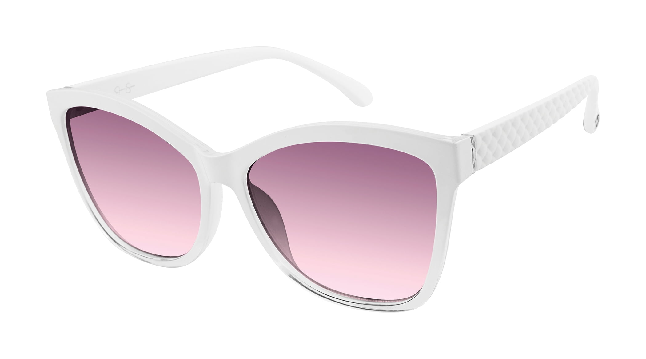 Jessica Simpson Black-to-Pink Ombre Round Sunglasses Amazon.com: Jessica Simpson Women main image 4