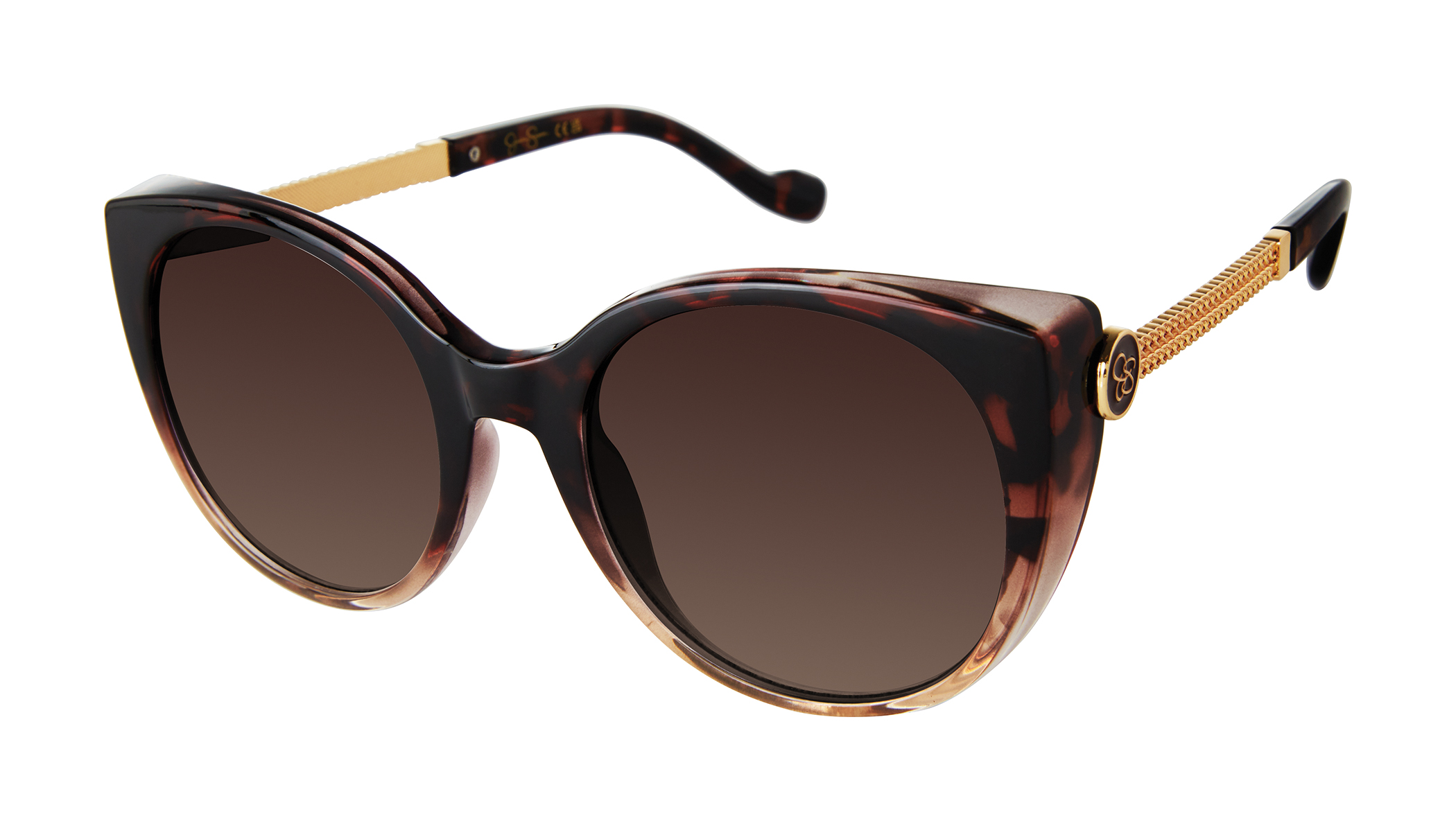 Jessica Simpson Women's J6197 Retro UVA and UVB Protective Cat Eye