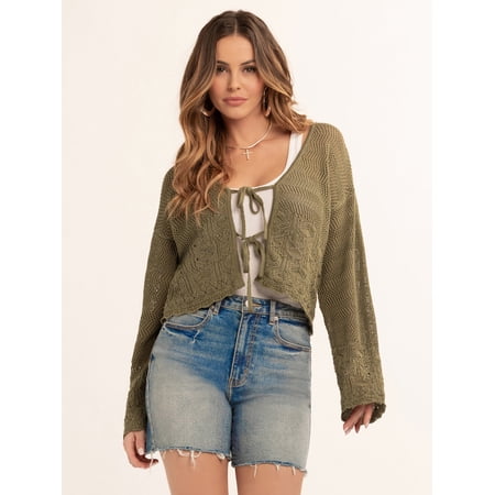 Jessica Simpson Women's Jennifer Sweater Cardigan, Sizes XS-XL