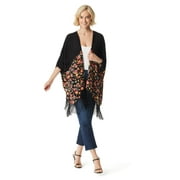 Jessica Simpson Women's and Women's Plus Julia Fringe Kimono