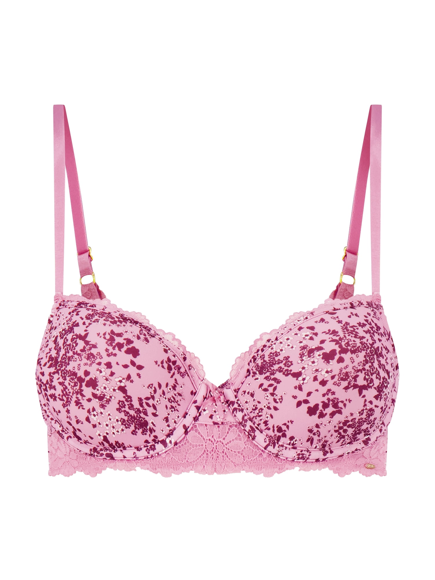 Jessica Simpson Women's Lace & Micro Demi Bra, Size 34B-40DD