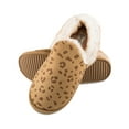 thumbnail image 1 of Jessica Simpson Women's Leopard Embossed Slip-On Plush Slipper, 1 of 8