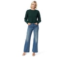 thumbnail image 1 of Jessica Simpson Women's and Women's Plus Lily Bootcut Mid Rise Pants, Sizes 2-24W, 1 of 4