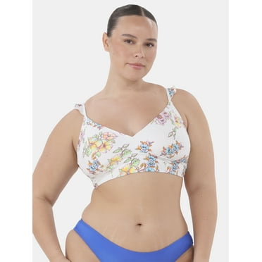 Jessica Simpson Women’s Longline Bikini Top, Sizes XS-XXL