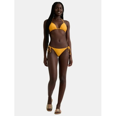 Jessica Simpson Women’s Lurex Popcorn Bikini Top, Sizes XS-XXL