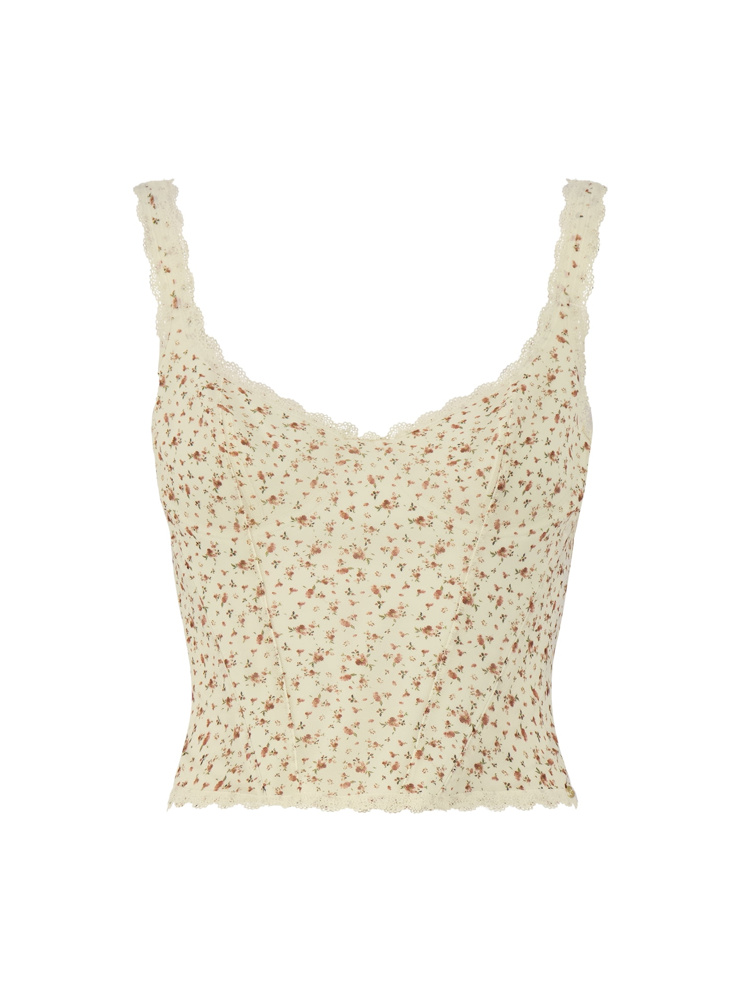 Jessica Simpson Women's Mesh Lace Bustier, Size S-XXXL