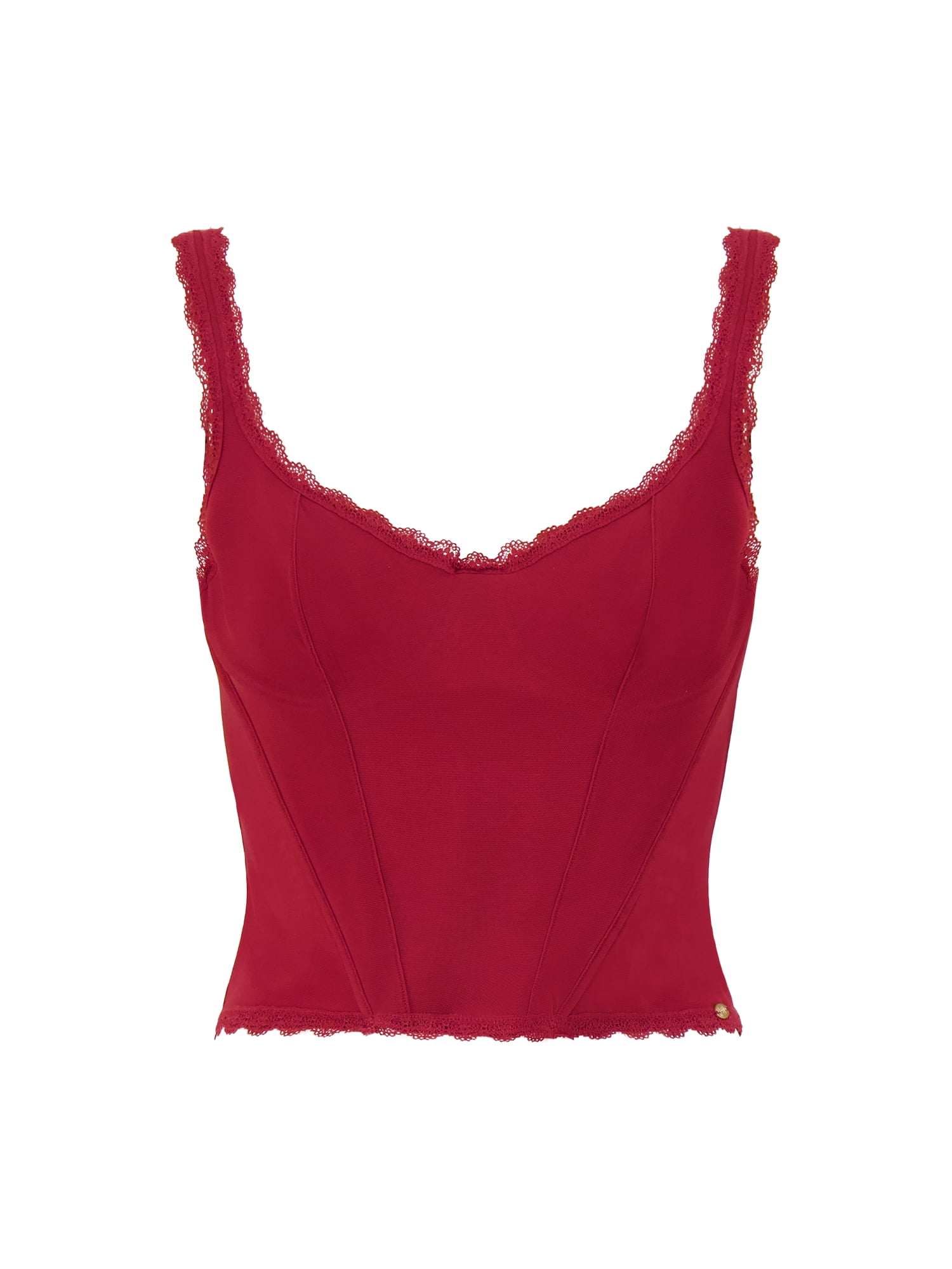 Jessica Simpson Women's Mesh Lace Bustier, Size S-XXXL