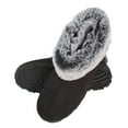 thumbnail image 1 of Jessica Simpson Women's Microsuede Super Soft Bootie Slippers with Indoor Outdoor Sole, 1 of 9