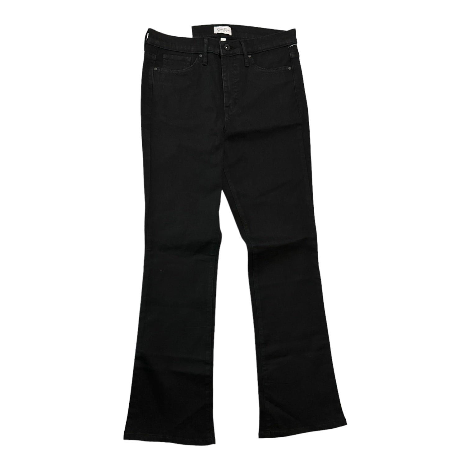 【SCENERITY】Black cut jeans Jessica Simpson Women's Mid Rise Slight Flare Soft Stretch