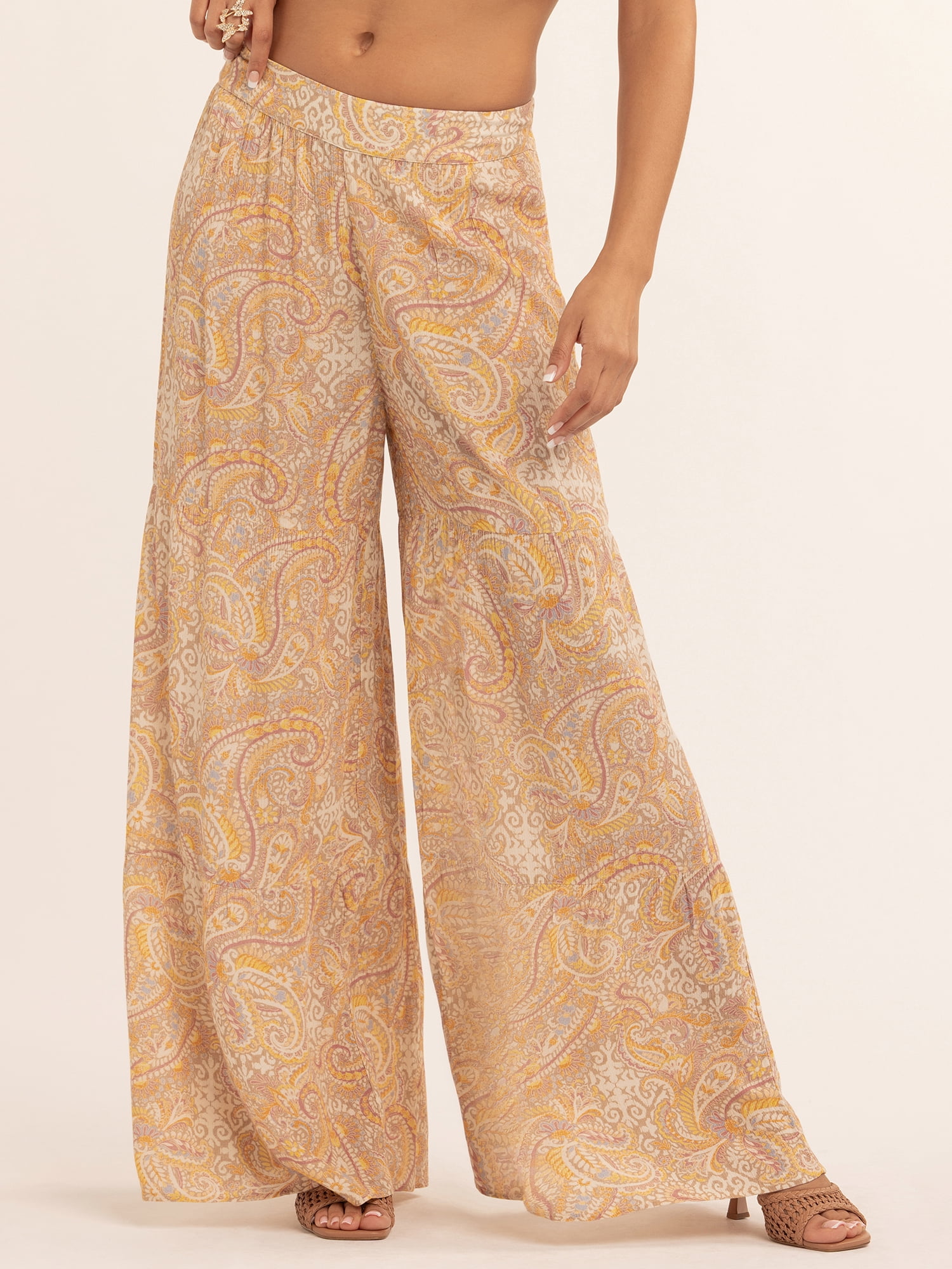 Jessica Simpson Women's Modena Wide Leg Pants, Sizes XS-XL
