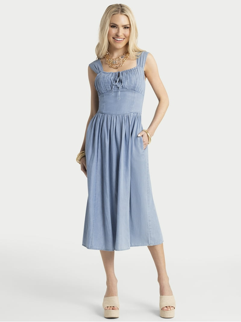 Jessica Simpson Women's Nicolette Paneled Dress, Sizes XS-XL