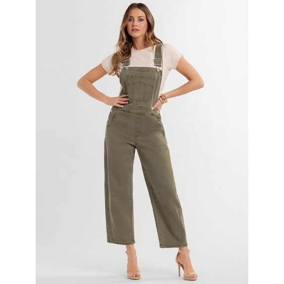 Jessica Simpson Women's Overall Barrel Leg, Sizes XS-XL