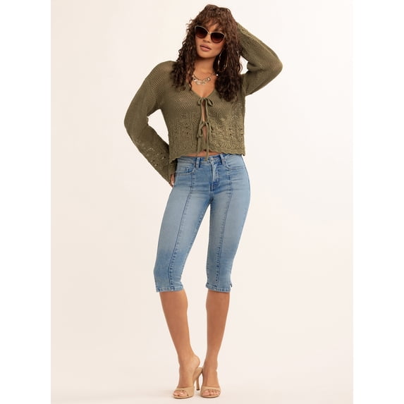 Jessica Simpson Women's Pedal Pusher Jeans, Sizes 2-16