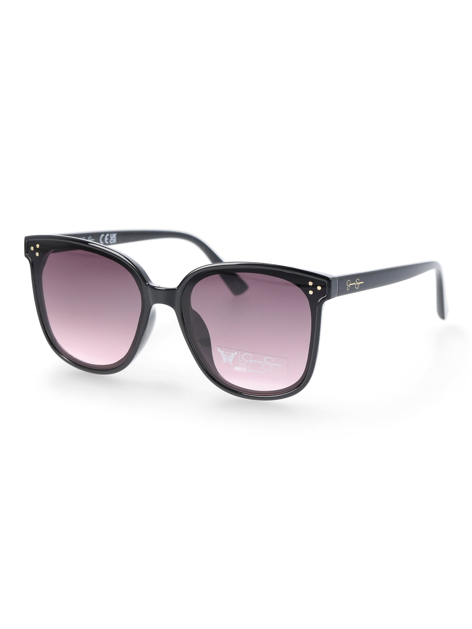 Jessica Simpson Women\'s Sunglasses - Black, Gray, Pink Jessica Simpson Sunglasses J550 OX Womens Black Gradient  main image 3