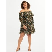 Jessica Simpson Women's Plus Madalyn Dress, Sizes 0X-4X