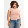 thumbnail image 1 of Jessica Simpson Women's and Women's Plus Eydie Tee, Sizes XS-4X, 1 of 6