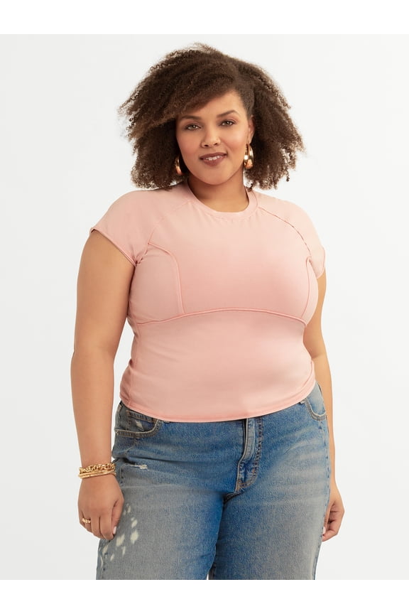 Women's Plus Eydie Tee, Sizes 0X-4X