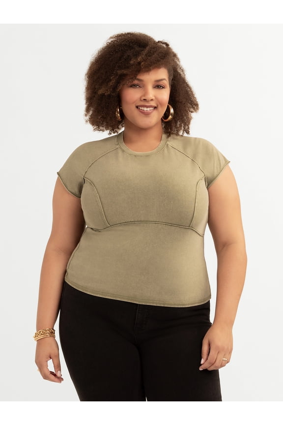 Women's Plus Eydie Tee, Sizes 0X-4X
