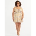 thumbnail image 1 of Jessica Simpson Women's Plus Sleeveless Salma Dress, Sizes 0X-4X, 1 of 6