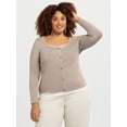 thumbnail image 1 of Jessica Simpson Women's Plus Manuela Layered Look Top, Sizes 0X-4X, 1 of 6