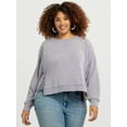 thumbnail image 1 of Jessica Simpson Women's Philomenia Knit Denim Pullover Top, Sizes XS-4X, 1 of 5