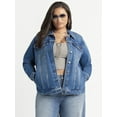 thumbnail image 1 of Jessica Simpson Women's Plus Reagan Relaxed Jacket, Sizes 0X-4X, 1 of 6