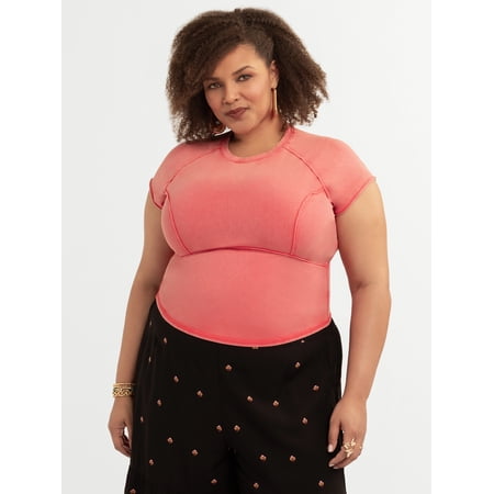 Jessica Simpson Women's and Women's Plus Eydie Tee, Sizes XS-4X