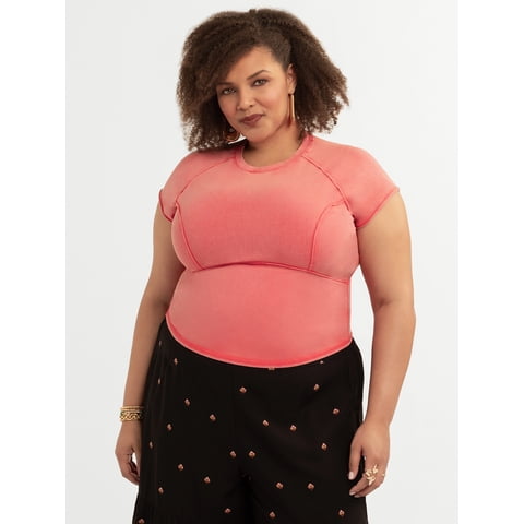 Women's and Women's Plus Eydie Tee, Sizes XS-4X