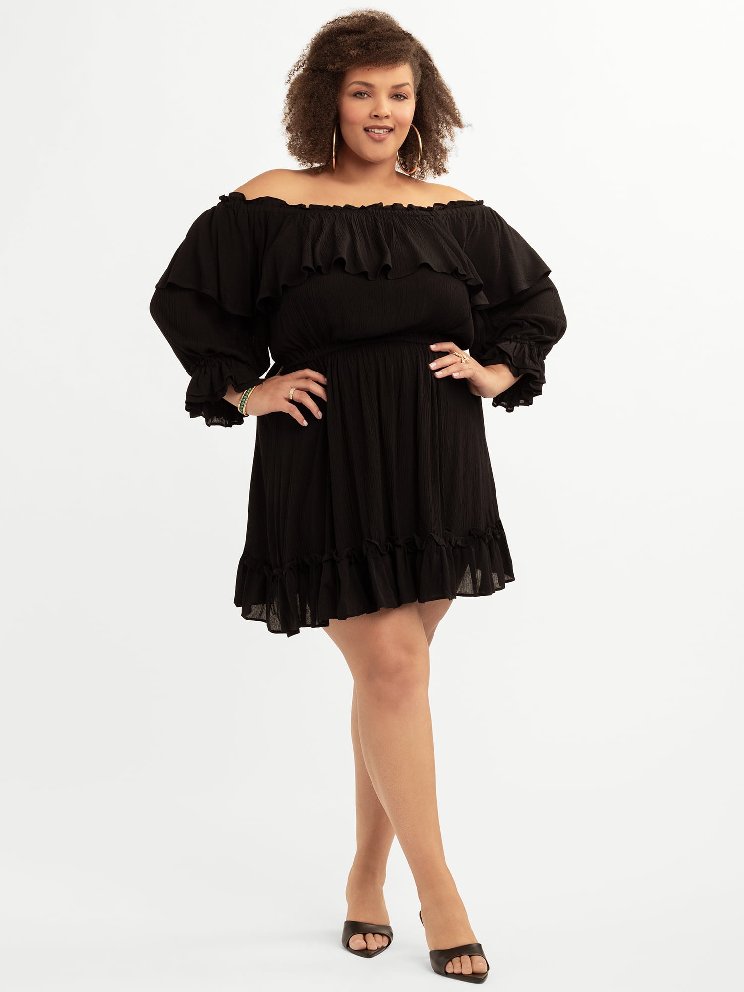 Jessica Simpson Women's Plus Madalyn Dress, Sizes 0X-4X