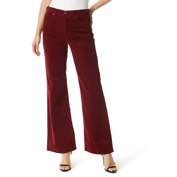 Jessica Simpson Women's Plus Lily Mid Rise Bootcut Pants