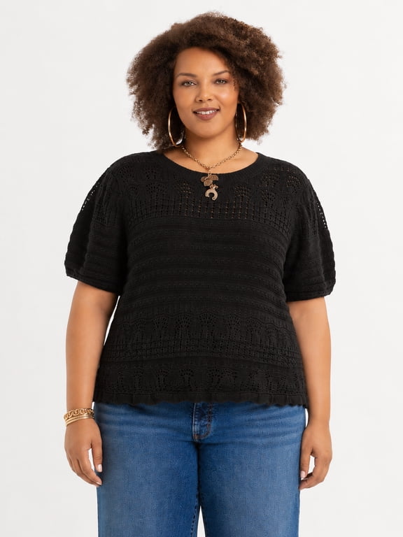 Women's Plus Size Seraphina Sweater, Sizes 0X-4X