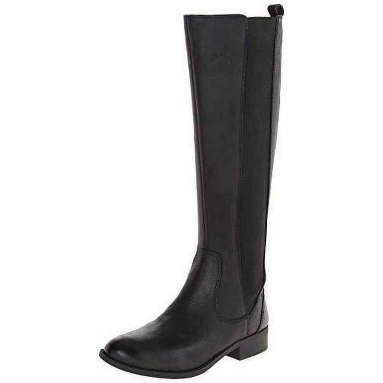 Jessica Simpson Women s Radforde Riding Boot Leather Tall Boots Black Walmart