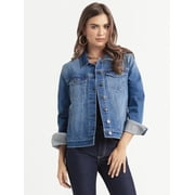 Jessica Simpson Women's Reagan Relaxed Denim Jacket, Sizes XS-XL