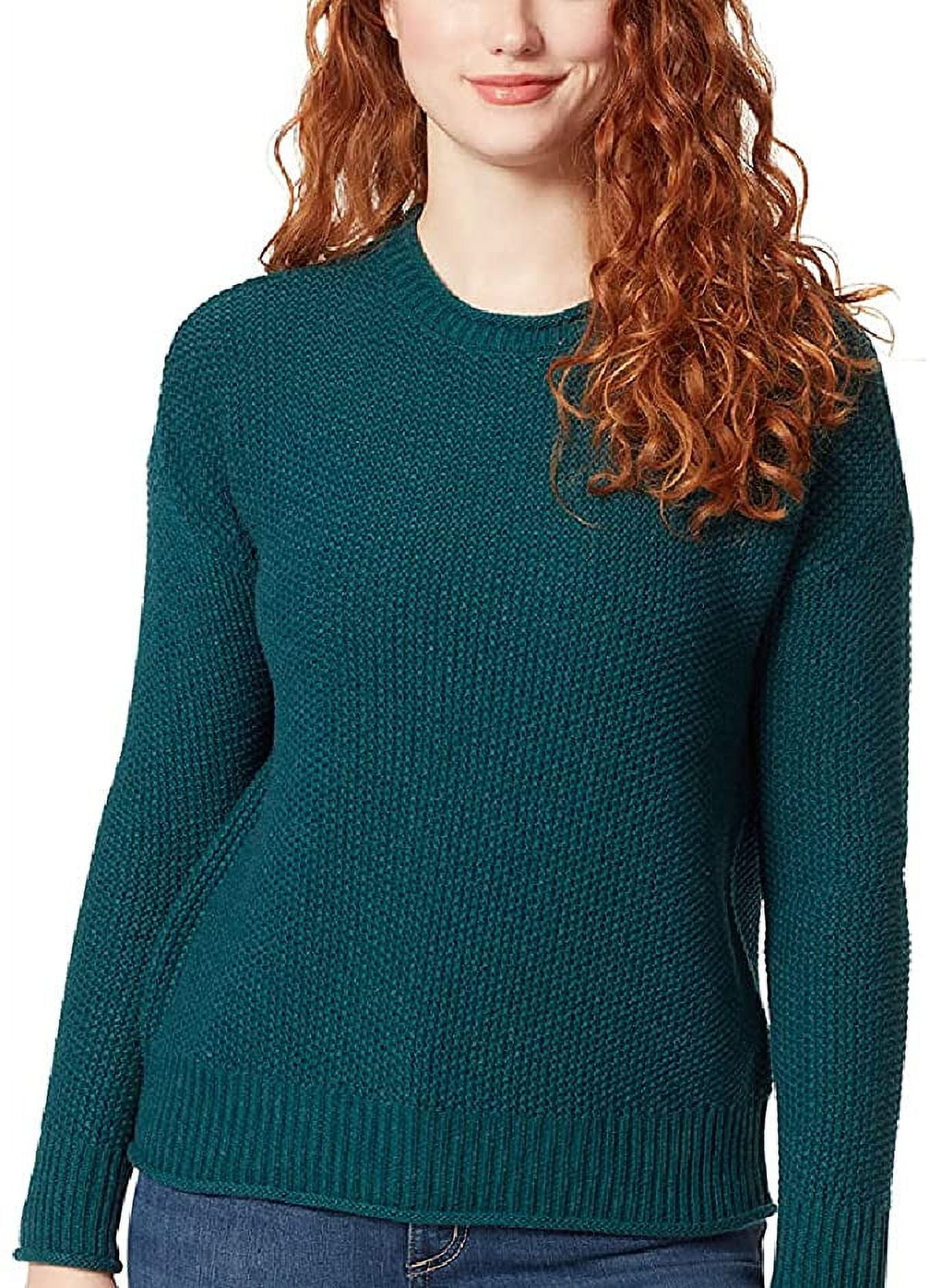 Deep top teal sweater