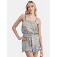 thumbnail image 1 of Jessica Simpson Women’s Ruffle Coverup Romper, Sizes XS-XXL, 1 of 5