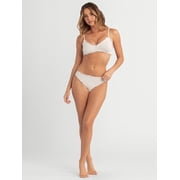 Jessica Simpson Women's Ruffle Rib Bralette, Size S-XXXL