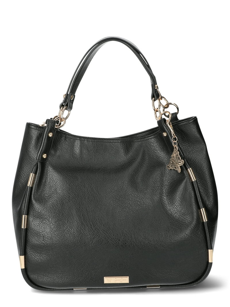 Jessica Simpson Women's Sadie Faux Leather 4 Poster Handbag