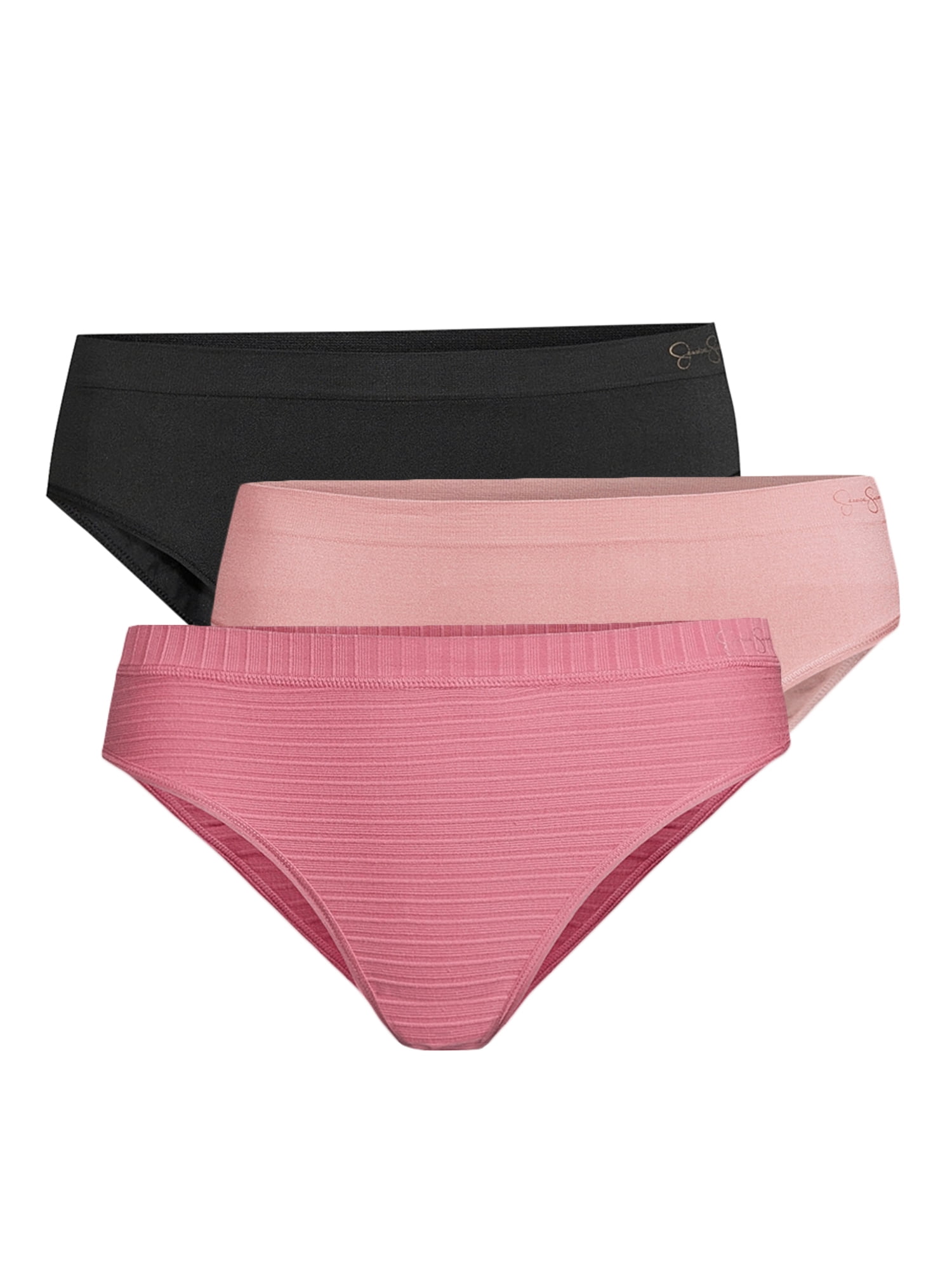 Jessica Simpson Women's Seamless Bikini Panty, 3 Pack - Walmart