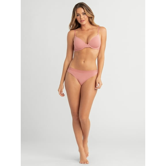 Jessica Simpson Women's Shadow Stripe Bra, Size 34B-40DD